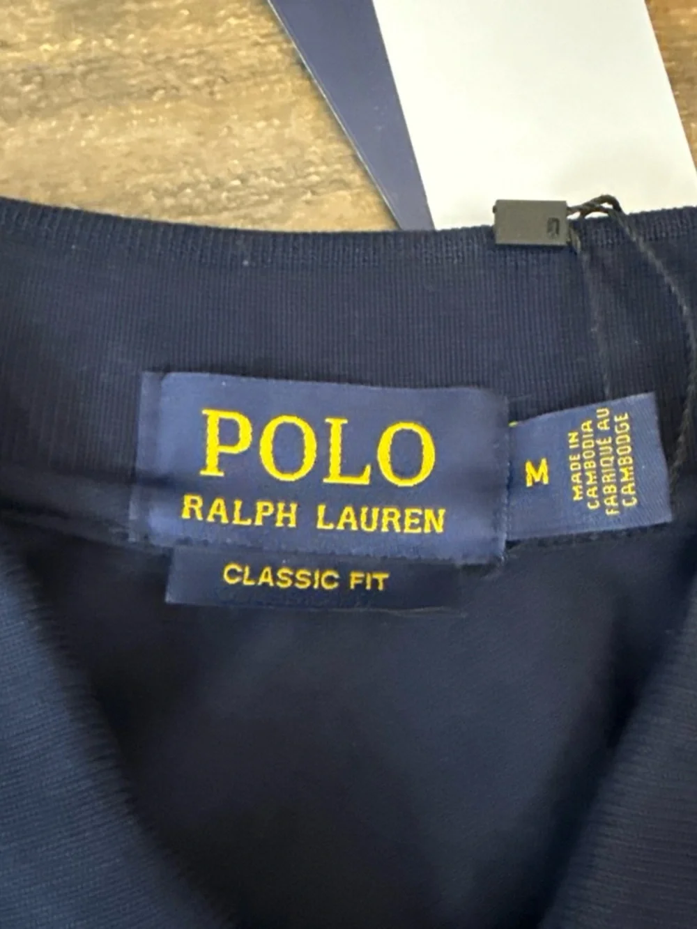 Polo by Ralph Lauren Boys' Navy Short-Sleeve Polo with Red Pony